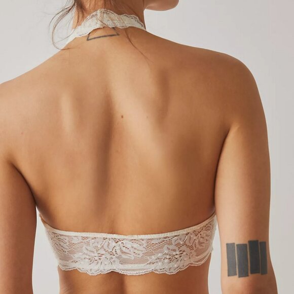 Free People Last Dance Lace Halter Bralette - Picture 5 of 5